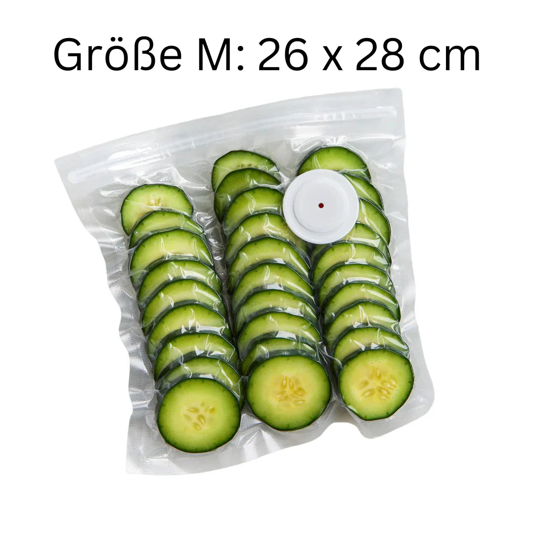 Wiederverwendbare Frischebeutel