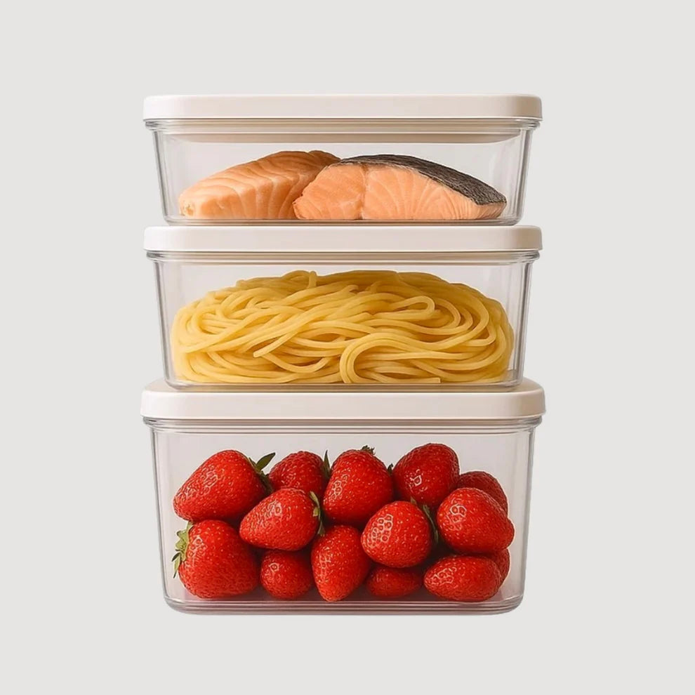 Vakuum-Frischhaltedosen 3er-Set